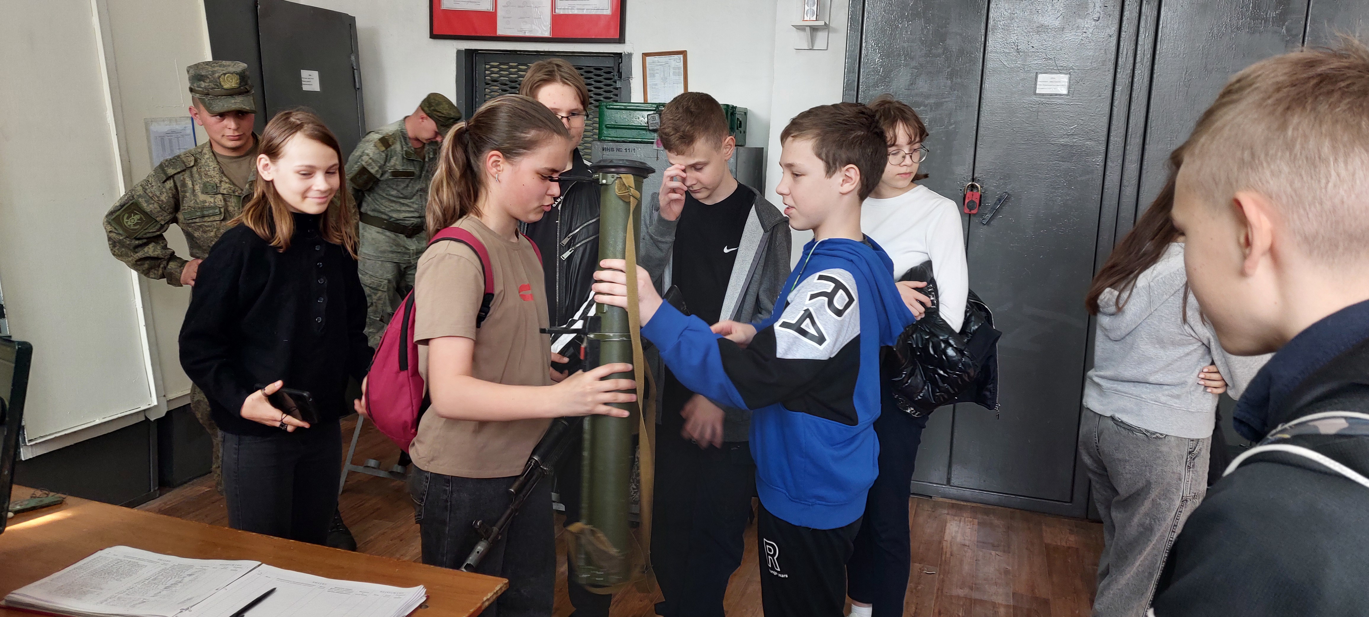 Экскурсия в воинскую часть Таманской ракетной дивизии.