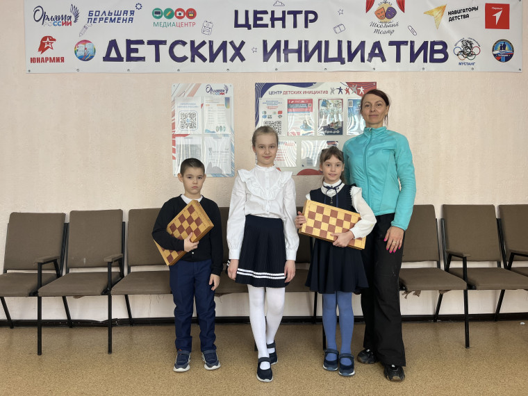 Открытый турнир по шахматам для школьников 1-5 классов.