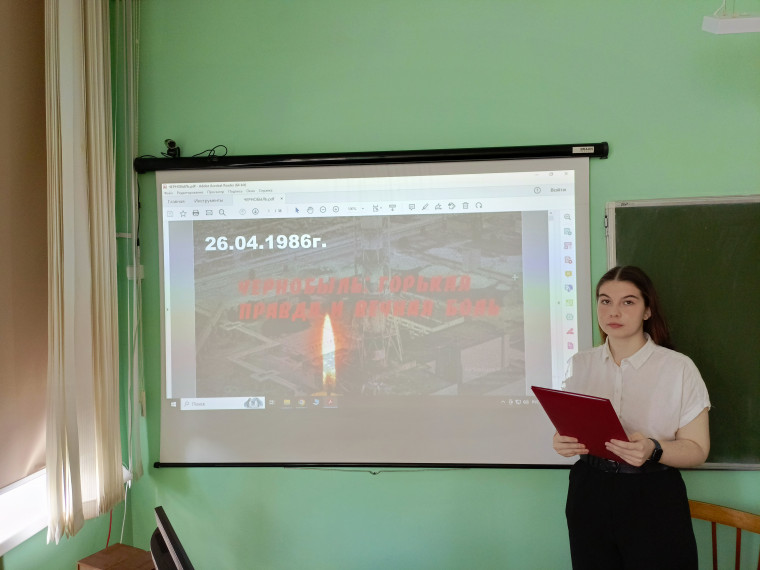 Авария на Чернобыльской атомной электростанции.