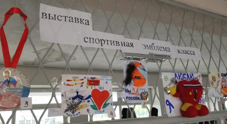 Конкурс спортивные эмблемы класса ШСК «Мустанг».